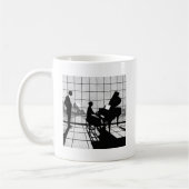 Der Vintage Pianist Kaffeetasse (Links)