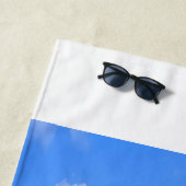 Der Vintage Strandurlaub Strandtuch (Beispiel)