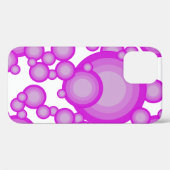 Der Violet-Styling-Kreis der 70er Jahre Case-Mate iPhone Hülle (Rückseite (Horizontal))