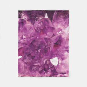 Der Violetkristall Fleecedecke