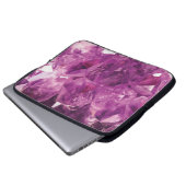 Der Violetkristall Laptopschutzhülle (Vorne Knopf)