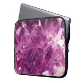 Der Violetkristall Laptopschutzhülle (Vorderseite Links)