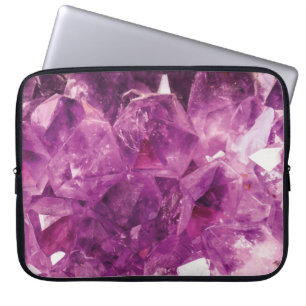 Der Violetkristall Laptopschutzhülle