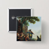 Der Violinist Button (Vorne & Hinten)