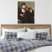 Der Violinist Leinwanddruck (Insitu (Schlafzimmer))