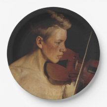 Der Violinist (männliche Musikerin) (von Pekka Hal