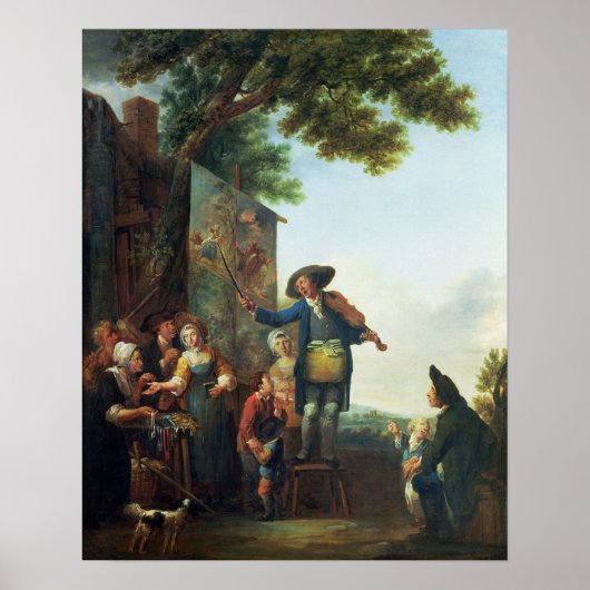 Der Violinist Poster (Vorne)