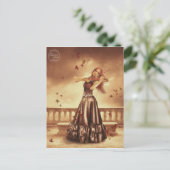 Der Violinist (Postkarte) Postkarte (Stehend Vorderseite)