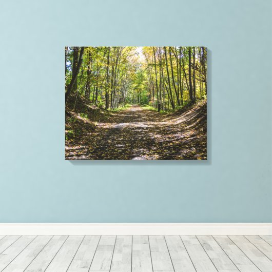 Der Virginia-Strampler Leinwanddruck (Insitu (Holzboden))