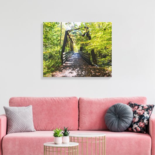 Der Virginia-Strampler Leinwanddruck (Insitu (Wohnzimmer))