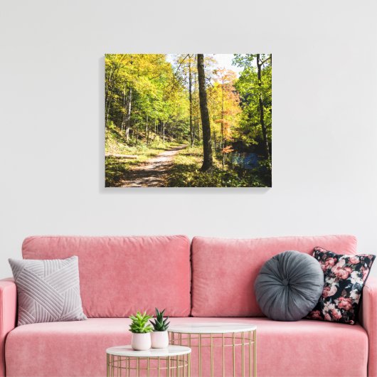 Der Virginia-Strampler Leinwanddruck (Insitu (Wohnzimmer))