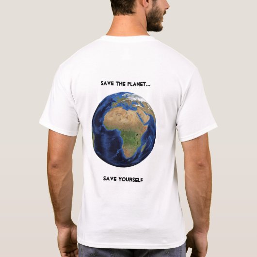 Der Virus T-Shirt (Rückseite)