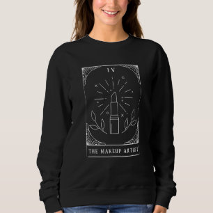 Der Visagist Tarotkarte Vintage Hexe Gothic Sweatshirt