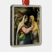 Der Visitation, 1519 Silbernes Ornament (Rechts)