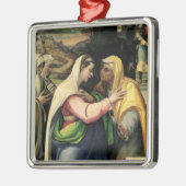 Der Visitation, 1519 Silbernes Ornament (Links)