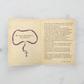 DER VISITATION. KARTE (Innenseite)