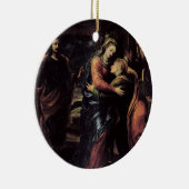 Der Visitation Keramik Ornament (Rechts)