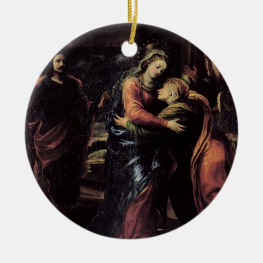 Der Visitation Keramik Ornament (Vorne)