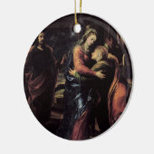 Der Visitation Keramik Ornament (Links)