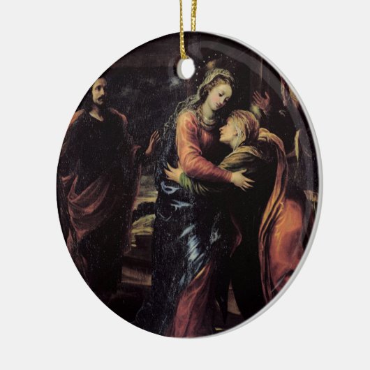 Der Visitation Keramik Ornament (Links)