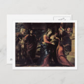 Der Visitation Postkarte (Vorne/Hinten)