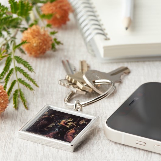 Der Visitation Schlüsselanhänger (Seite)