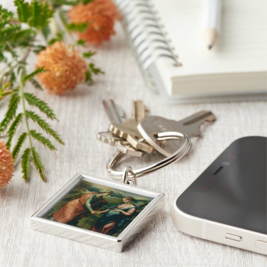 Der Visitation Schlüsselanhänger (Seite)