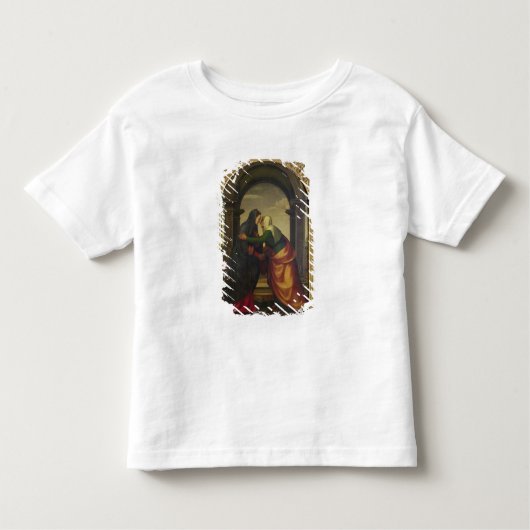 Der Visitation von St. Elizabeth zur Jungfrau Mary Kleinkind T-shirt (Vorderseite)