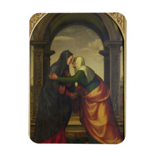 Der Visitation von St. Elizabeth zur Jungfrau Mary Magnet