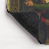 Der Visitation von St. Elizabeth zur Jungfrau Mary Mousepad (Ecke)