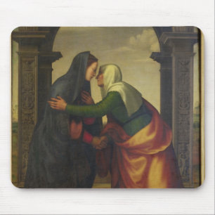 Der Visitation von St. Elizabeth zur Jungfrau Mary Mousepad