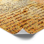 DER VITRUVIANER POSTER (Ecke)