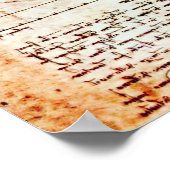 DER VITRUVIER POSTER (Ecke)