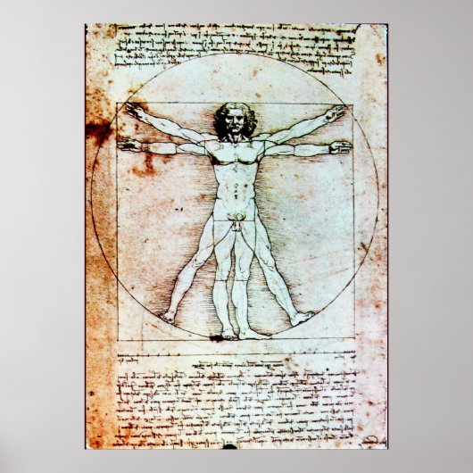 DER VITRUVIER POSTER (Vorne)