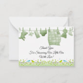 Der Vogel auf Zweigbaum dank Karte (Vorderseite)