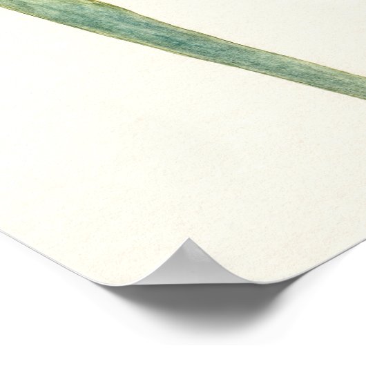 Der Vogel der Paradies Blume Poster (Ecke)