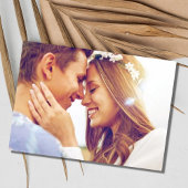 Der Vogel der Paradise Beach Hochzeit in Urlaubsor Save The Date