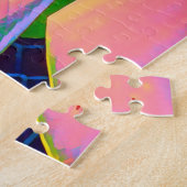 Der Vogel der tropischen Blume des Paradieses Puzzle (Seite)