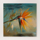 Der Vogel der tropischen Pflanze des Paradieses Puzzle (Horizontal)