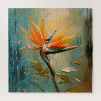 Der Vogel der tropischen Pflanze des Paradieses Puzzle