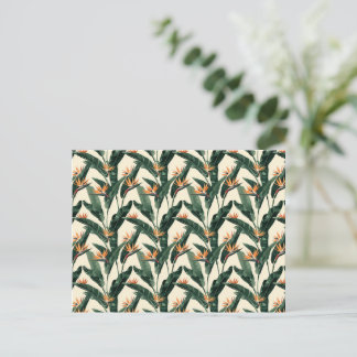 Der Vogel des Botanischen Mustermagazins Postkarte