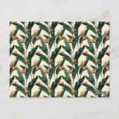 Der Vogel des Botanischen Mustermagazins Postkarte (Rückseite)