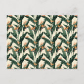 Der Vogel des Botanischen Mustermagazins Postkarte (Vorderseite)