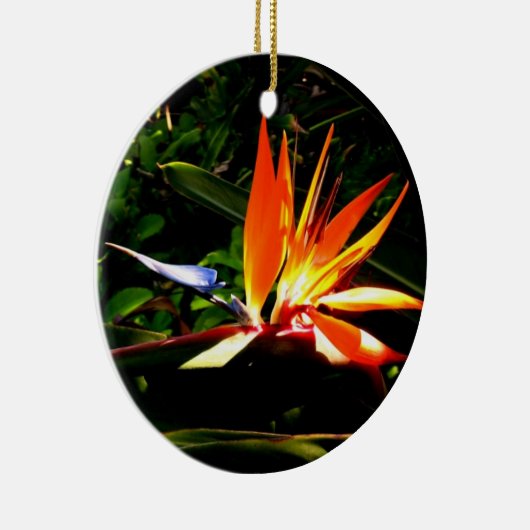 Der Vogel des Paradieses Keramik Ornament (Rechts)