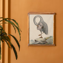 Der Vogel des Selbstwissens Einzigartiges Symbol d Poster