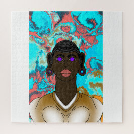 Der Vogel des Universums, die Energie der Liebe Puzzle