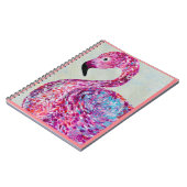 Der Vogel eines anderen Color Spiral-Notebooks Notizblock (Linke Seite)