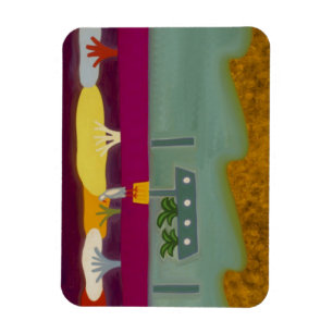 Der Vogel in der Themse 2008 Magnet