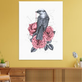 Der Vogel mit dem silbernen Schlüssel Leinwanddruck (Insitu (Wohnzimmer))