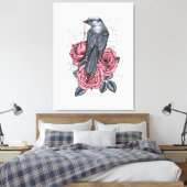 Der Vogel mit dem silbernen Schlüssel Leinwanddruck (Insitu (Schlafzimmer))